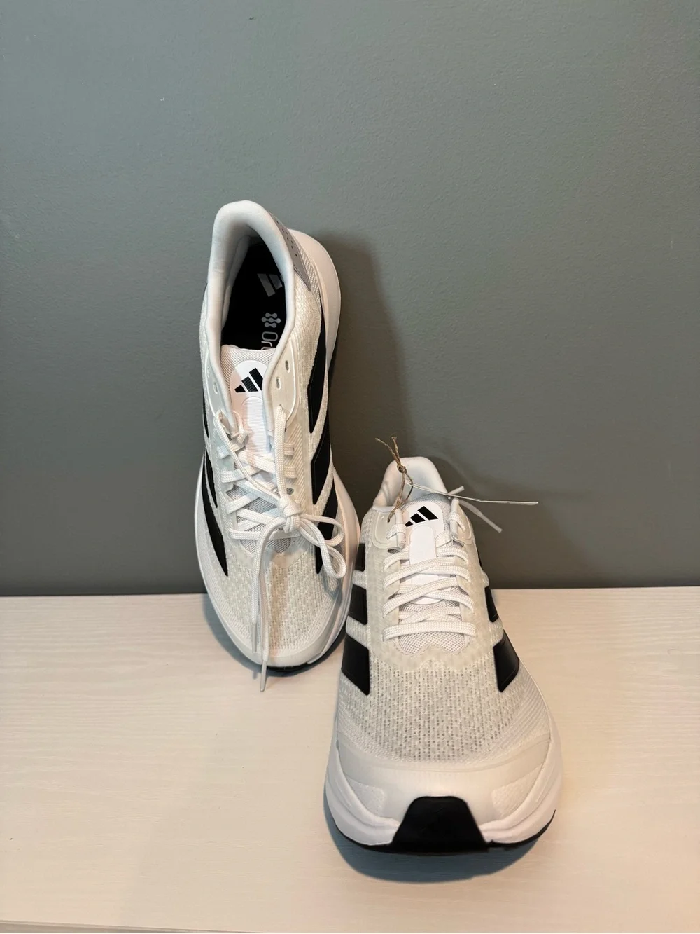 adidas Duramo SL2 M White and Black Athletic Sneakers